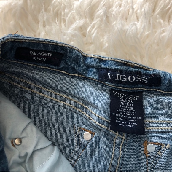 Girls Vigoss Jean Shorts - Picture 2 of 3